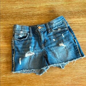 Old Navy Girls’ Distressed Cut-off Denim Shorts Size 12